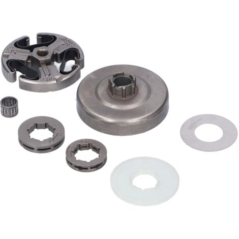 GARRYFIZH Kit de roulements de tambour d'embrayage 3/8 compatible avec les tronçonneuses Husqvarna 61, 66, 162, 266, 268 et 272 XP.