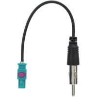 Greluma Adaptateur d'Antenne d'Autoradio, Adaptateur d'Antenne Double Fakra Z vers DIN pour Récepteur d'Autoradio/Unité de Tête GPS