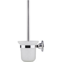GARRYFIZH Brosse de toilette murale en acier inoxydable avec support