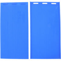 Moule à Cire D'Abeille Asixxsix | 2 Pièces Silicone | Feuille De Presse | Pour Apiculteurs