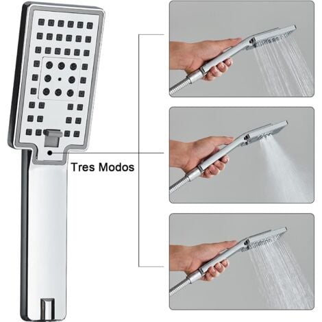 Led Colonne de Douche Hydromassage Noir Douche à Pluie Panneau Douche Système ​Douchette à Main Colonne Douche en LCD Affichage Température d'Eau