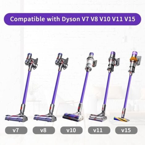 Tube d'extension de Rechange pour Dyson V11 V15 V10 V7 V8 Aspirateur Sans Fil, Tube Rallonge en Aluminium Baguette Extensible Violet，Accessoire pour aspirateur,（Violet）DOLASO
