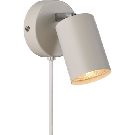 Applique murale EXPLORE  Métal Beige, H.11.5 - IP20 - GU10 /Nordlux Intérieur