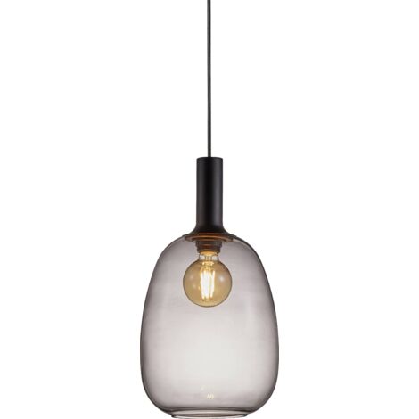 Suspension ALTON 23 Verrerie Noir, H.43 - IP20 - E27 /Nordlux Intérieur (1/7)