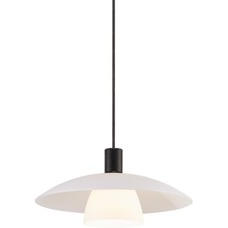 Suspension VERONA Verrerie Noir, H.18.8 - IP20 - E27 /Nordlux Intérieur (1/5)