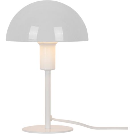 Lampe à poser ELLEN Mini Métal Blanc, H.25 - IP20 - E14 /Nordlux Intérieur (1/5)