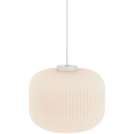 Suspension MILFORD 30 Verrerie Opale, H.23.5 - IP20 - E27 /Nordlux Intérieur (1/5)