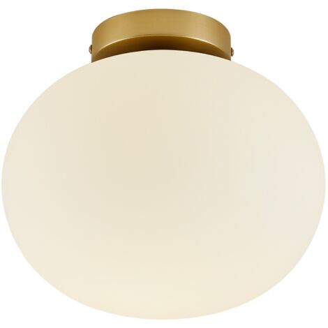 Plafonnier ALTON 27,5 Verrerie Laiton, H.24 - IP20 - E27 /Nordlux Intérieur (1/4)