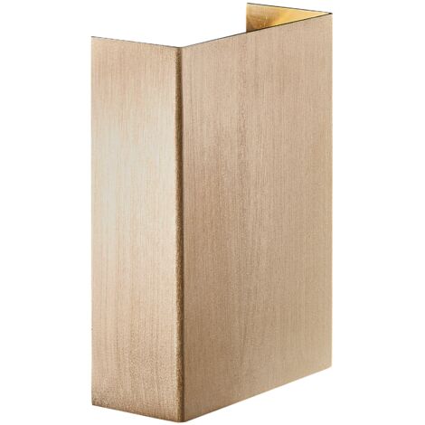 Applique murale FOLD 10 Brass Laiton, H.14.9 - IP54 - LED Module /Nordlux Extérieur (1/5)