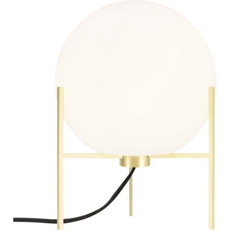 Lampe à poser ALTON 20 Verrerie Laiton, H.29 - IP20 - E14 /Nordlux Intérieur (1/5)