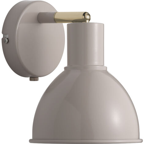 Applique murale POP  Métal Beige, H.20 - IP20 - E27 /Nordlux Intérieur