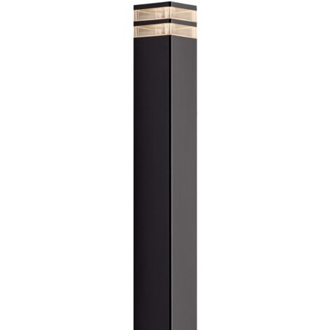 PoteletSSL ELM Aluminium Noir, H.80 - IP44 - E27 /Nordlux Extérieur (1/2)