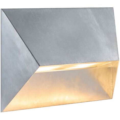Applique murale PONTIO  Acier galvanisé Acier galvanisé, H.19 - IP54 - GU10 /Nordlux Extérieur