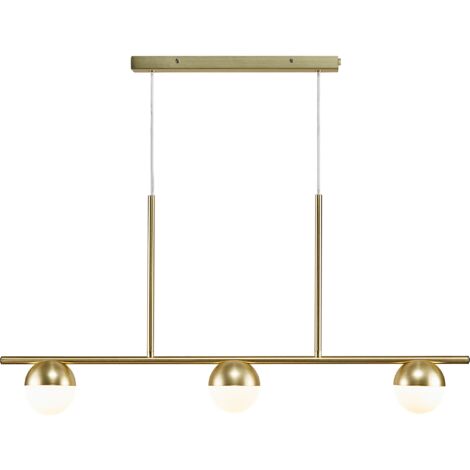 Suspension CONTINA 3-Spot Métal Laiton, H.41.3 - IP20 - G9 /Nordlux Intérieur (1/5)