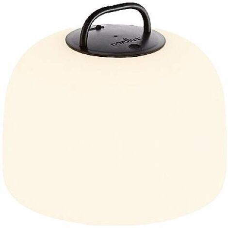 Luminaire nomade KETTLE TO-GO 36 Matière plastique Blanc/Noir, H.30.8 - IP65 - LED Module /Nordlux Extérieur