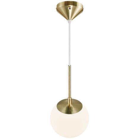 Suspension GRANT 15 Verrerie Laiton, H.29 - IP20 - E14 /Nordlux Intérieur