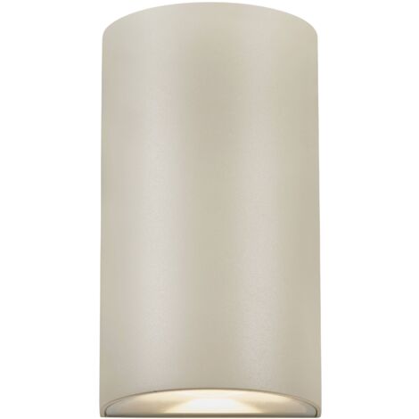 Applique murale ROLD Round Métal Sablé, H.16 - IP54 - LED Module /Nordlux Extérieur