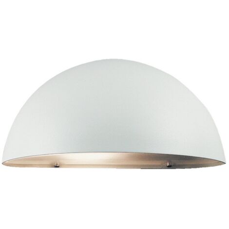 Applique murale SCORPIUS  Métal Blanc, H.10 - IP33 - E14 /Nordlux Extérieur (1/2)