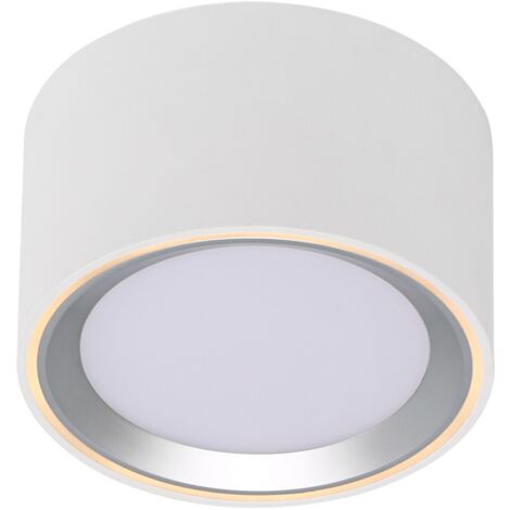 Surface spot FALLON Métal Blanc/Acier, H.6 - IP20 - LED Module /Nordlux Intérieur (1/5)