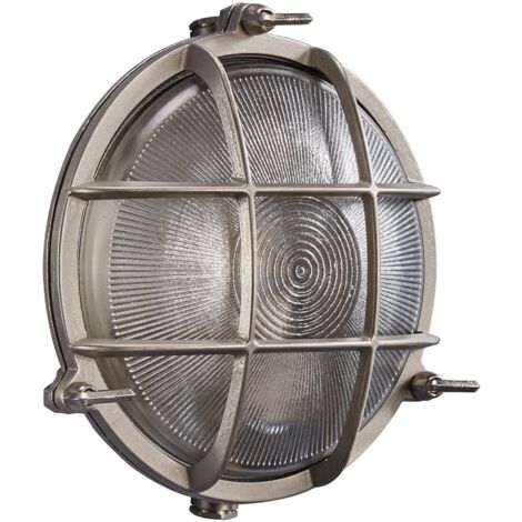 Applique murale luminaire POLPERRO Brass Nickel H. IP64 Nordlux-Extérieur (1/4)