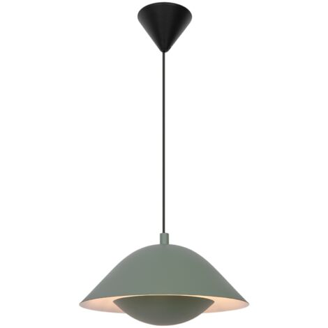 Suspension FREYA 35 Métal Vert poudré, H.17 - IP20 - E27 /Nordlux Intérieur (1/5)