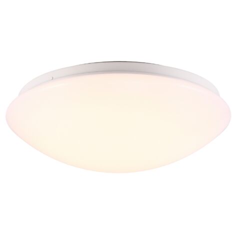 Plafonnier ASK 28 Métal Blanc, H.9.5 - IP44 - LED Module /Nordlux Intérieur (1/3)