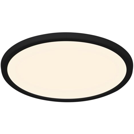 Plafonnier OJA 29 IP54 3000/4000K Switch Dim Matière plastique Noir, H.2.3 - IP54 - LED Module /Nordlux Intérieur
