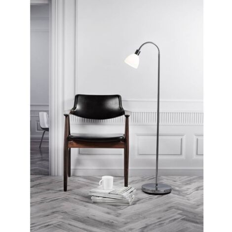 Lampadaire RAY Single Métal Chromé, H.153.5 - IP20 - E14 /Nordlux Intérieur (1/5)