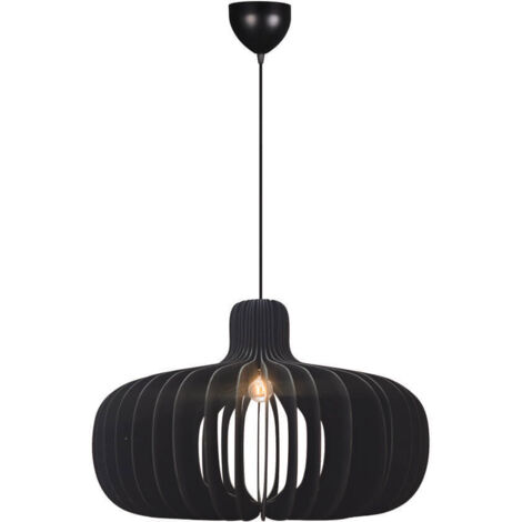 Suspension Hazo 65 Bois Noir, H.43 IP20 E27 /Nordlux Intérieur (1/3)