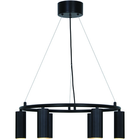 Suspension VICO chandelier Aluminium Noir, H.17  IP20  GU10 /Nordlux  Intérieur (1/5)