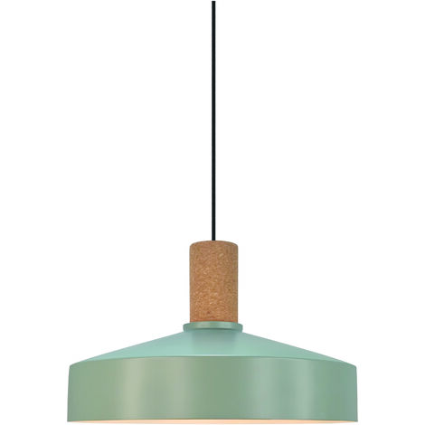 Suspension ELVAS Métal Vert, H.13 IP20 E27 /Nordlux Intérieur (1/5)