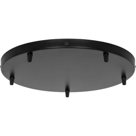 Nordlux – Pavillon Luana 5-exits métal noir – Hauteur 4,6 m – Pour suspension intérieure élégante – Design moderne et épuré