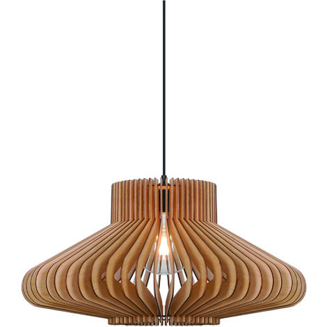 Suspension Manago  Bois Nature (marron), H.25  IP20  E27 /Nordlux  Intérieur (1/5)