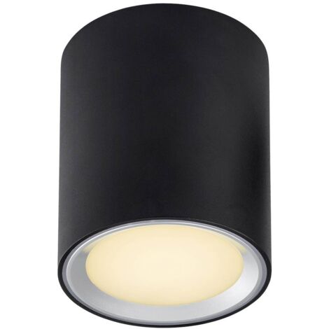 Surface spot luminaire FALLON Long Métal Noir/Acier H. 12 IP20 Nordlux-Intérieur (1/5)