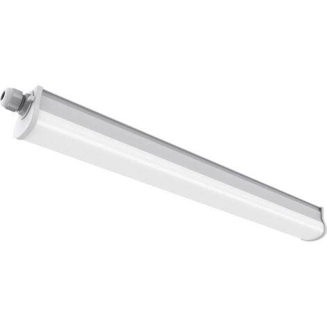 WESTPORT 60 (NAUTILLO) Réglette Plastique Gris LED integrée 4000K - Nordlux 49646110 (1/4)