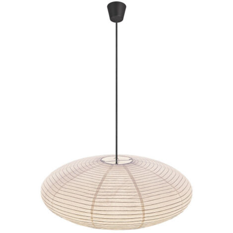 Nordlux – Abat-jour luminaire VILLO 60 en papier blanc – Hauteur 24 cm – Design moderne et léger – Éclairage doux et diffus