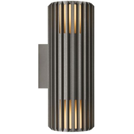 Applique murale - ALUDRA - Aluminium - Seaside anthracite - E27 DESIGN FOR THE PEOPLE 2418121250