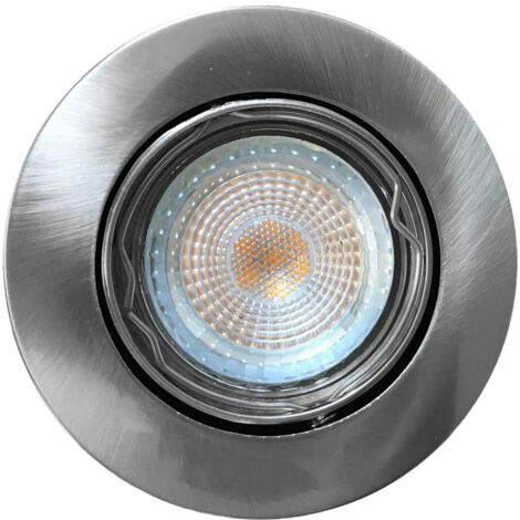 Spot encastré luminaire MIXIT Métal Acier Brossé H. 13,5 IP23 Nordlux-Extérieur (1/3)
