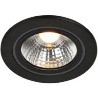 Spot encastré ALEC Matière plastique Noir, H.6.8 - IP44 - LED Module /Nordlux Intérieur