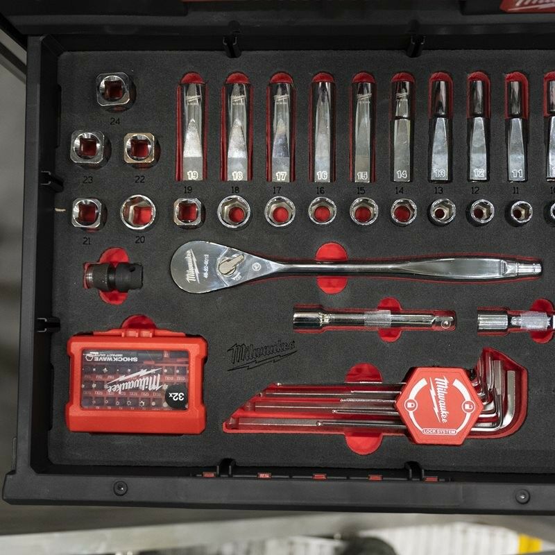 Set chiavi inglesi combinate 7 pezzi milwaukee 4932464257