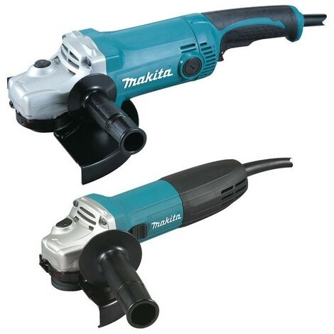 Set di 2 smerigliatrici Makita da 125 e 230 mm (GA5030R + GA9050) - DK0057