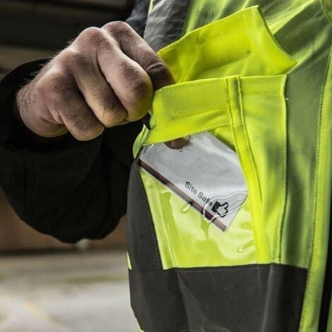10 Gilet Di Sicurezza Gialli Riflettenti - Unisex, Alta Visibilit&agrave; Per Lavori E Sport Notturni