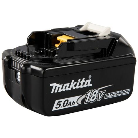 Confezione da 2 batterie Li-ion BL1850B da 18 V 5 Ah con indicatore di carica - Makita 197288-2