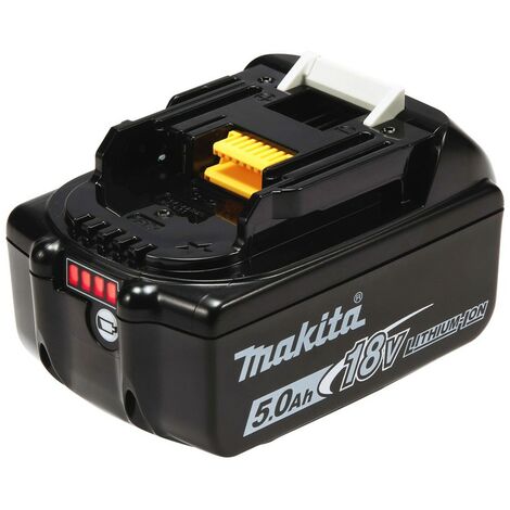 Confezione da 2 batterie Li-ion BL1850B da 18 V 5 Ah con indicatore di carica - Makita 197288-2