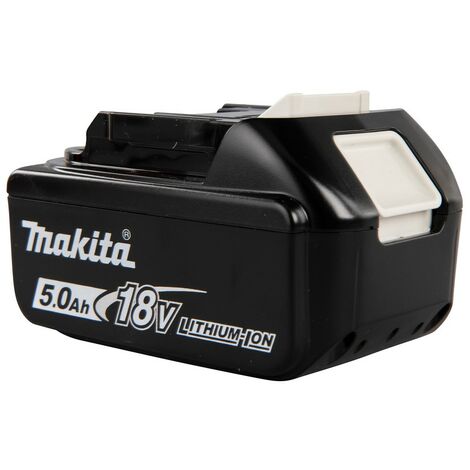 Confezione da 2 batterie Li-ion BL1850B da 18 V 5 Ah con indicatore di carica - Makita 197288-2