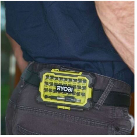 Scatola antiurto da 31 accessori misti per avvitatura - Ryobi RAK31MSD