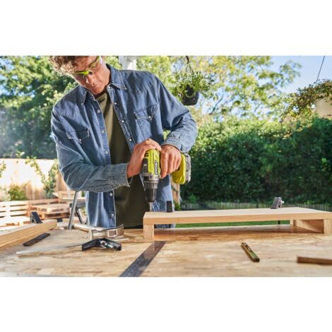 Trapano avvitatore a percussione 18V ONE+ 50Nm 2 velocità - Ryobi R18PD3-0 (senza batteria né caricabatterie)