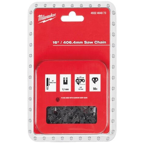 Cadena de 40cm para motosierra M18 FHCS - Milwaukee 4932464873