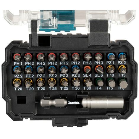 Juego de brocas de impacto Premier (31 piezas) - Makita E-13552