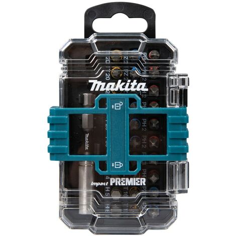 Juego de brocas de impacto Premier (31 piezas) - Makita E-13552